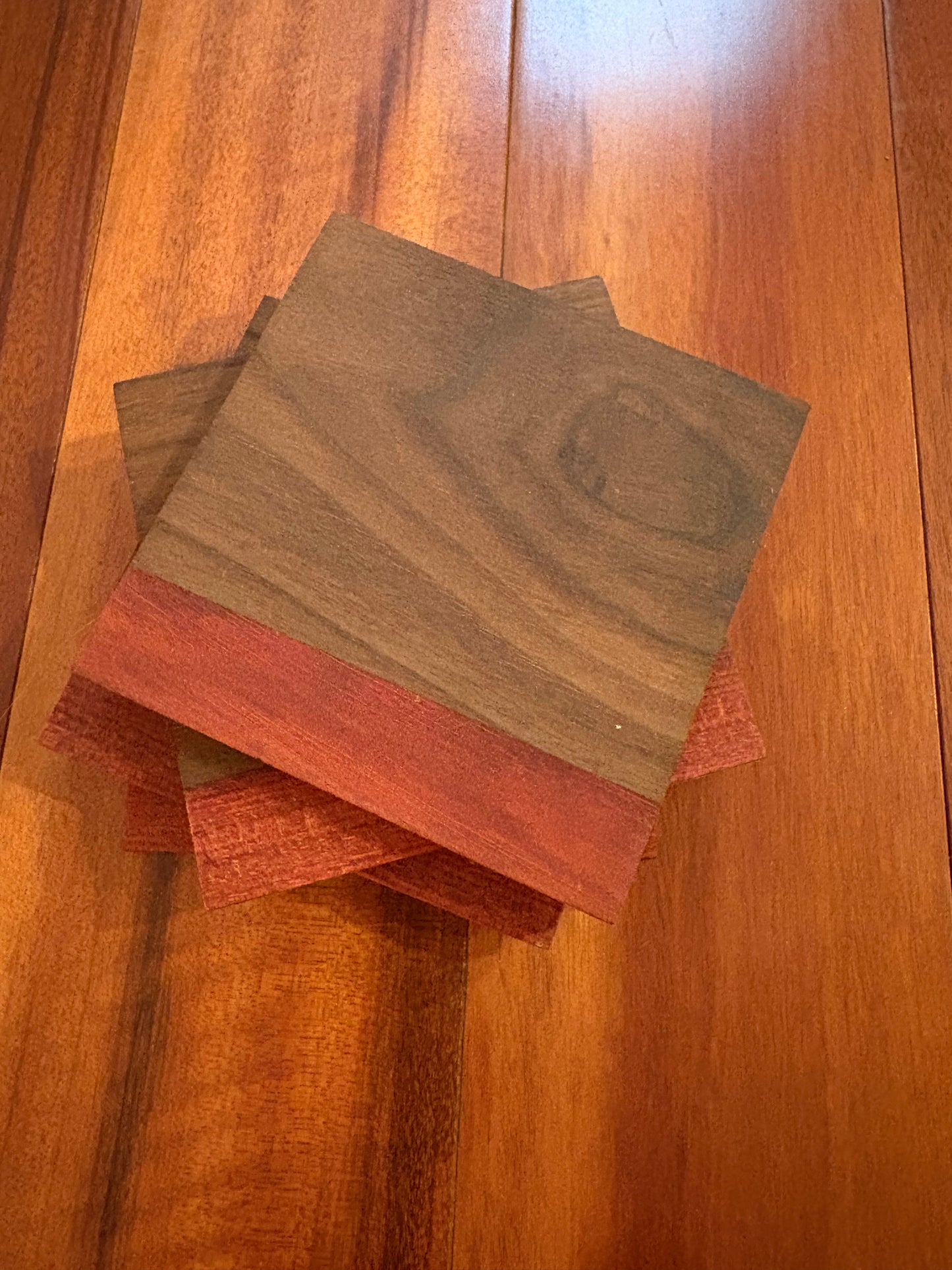 Set of 4 Wooden Coasters